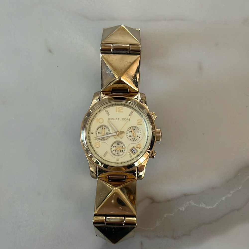Michael Kors Pyramid Stud Watch